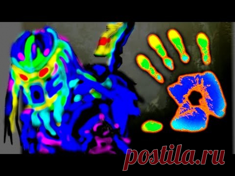 🌑 ТЕПЛОВИЗОР ИЗ КУСКА ПЛЕНКИ НЕРЕАЛЬНО КРУТЫЕ ЭФФЕКТЫ Liquid Crystal Sheet Игорь Белецкий