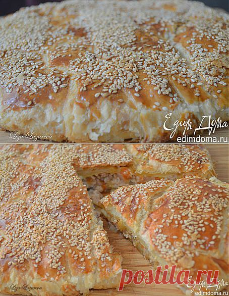 Креатопита - "небрежный" греческий мясной пирог | Кулинарные рецепты от «Едим дома!»