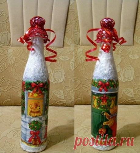 Бутылка "Новогодняя 4"