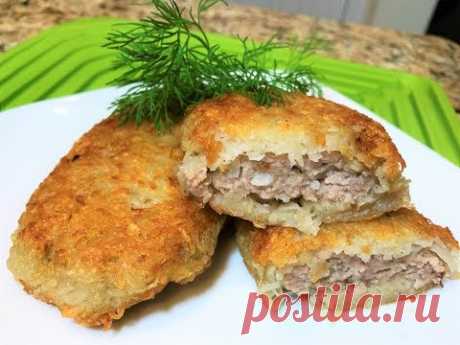 ДРАНИКИ С МЯСОМ ( Колдуны). Самые Вкусные  ДРАННИКИ. Potato fritters.