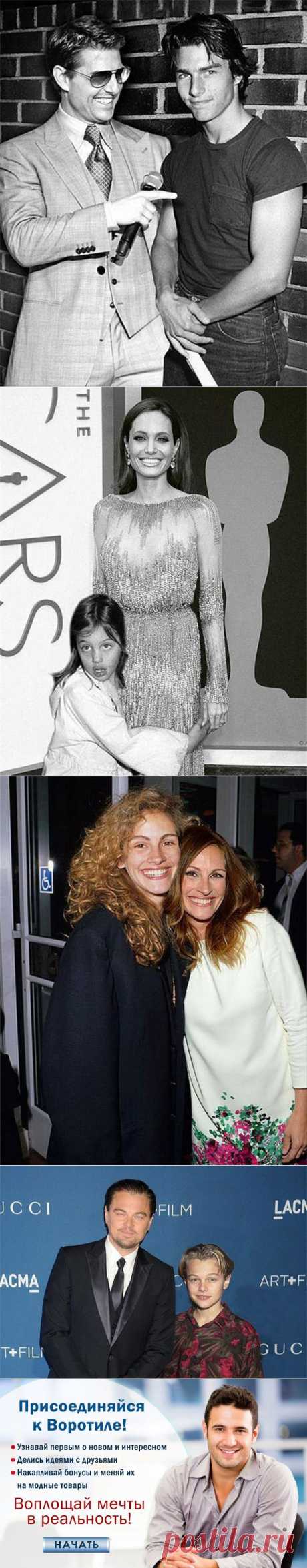 Знаменитости Позирующие сами с сбой из молодости — Воротила