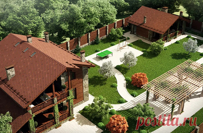 Как правильно распланировать участок земли В интернете много красивых картинок идеально спроектированных участков, но не каждый проект, который будет отлично выглядеть на картинке, так же хорошо «приживется». Уклон участка, скапливание воды...