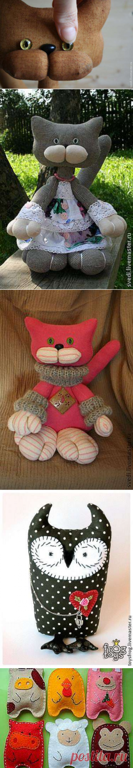 МК по созданию текстильной или кофейной кошечки - делаем своими руками