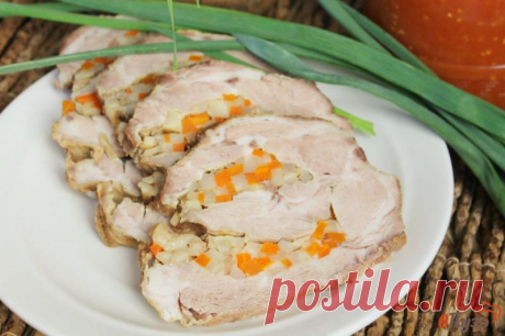 Ошеек с морковкой, чесноком и сельдереем 1 - рецепты с фото на vpuzo.com