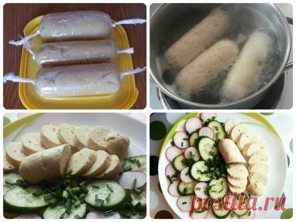 Нежнейшие куриные сосиски