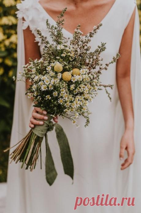 🌻 Букет невесты в стиле рустик: ТОП-10 идей 🌻