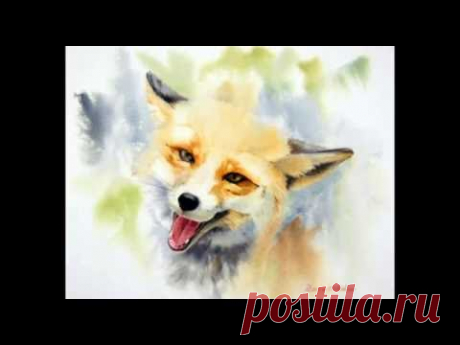 Aliakbar watercolor painting 2 - YouTube