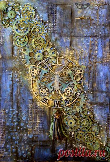 Scrapping On The Edge: Mixed Media Altered Book - Finnabair Creative Team