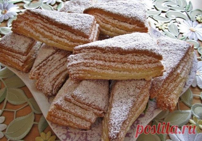 Как приготовить слойки на кефире  - рецепт, ингредиенты и фотографии