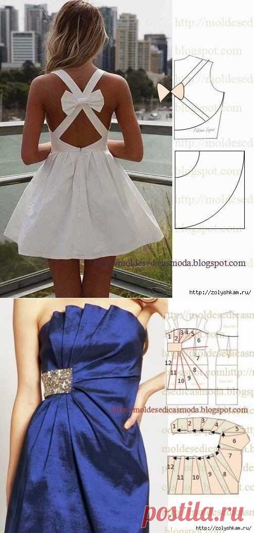 Готовимся к лету. Выкройки.