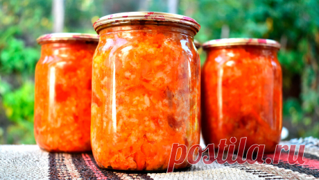 Салат "Завтрак Туриста" с рисом и овощами. Вкусный рецепт заготовки на зиму! | Готовим с Екатериной Койдой | Яндекс Дзен