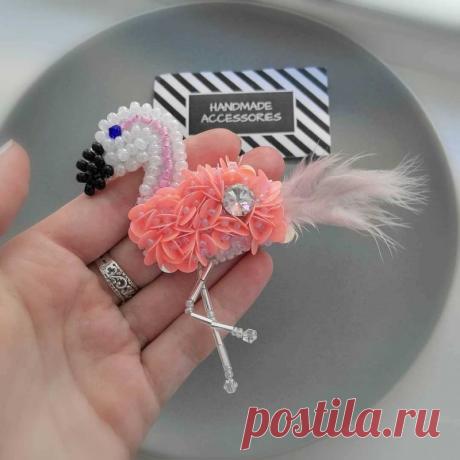 Брошь ручной работы
