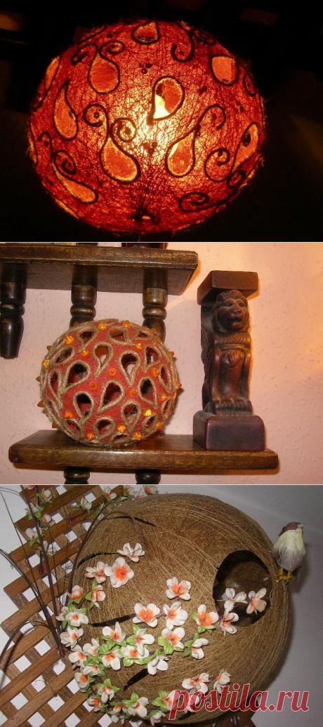 Шары из ниток