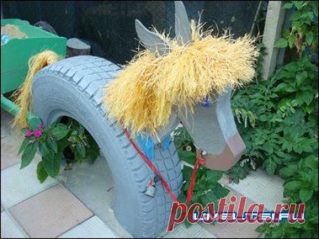 Поделки из автомобильных шин » Самоделки своими руками - сделай сам