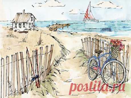 Coastal Catch V Fine Art Print By Anne Tavoletti At Fulcrumgallery.com 010