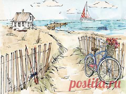Coastal Catch V Fine Art Print By Anne Tavoletti At Fulcrumgallery.com 010