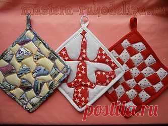 Мастер-класс: Плетёная прихватка.