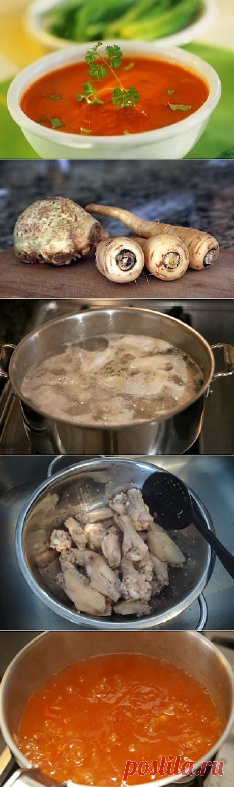 Харчо из куриных крылышек / Харчо / TVCook: пошаговые рецепты c фото
