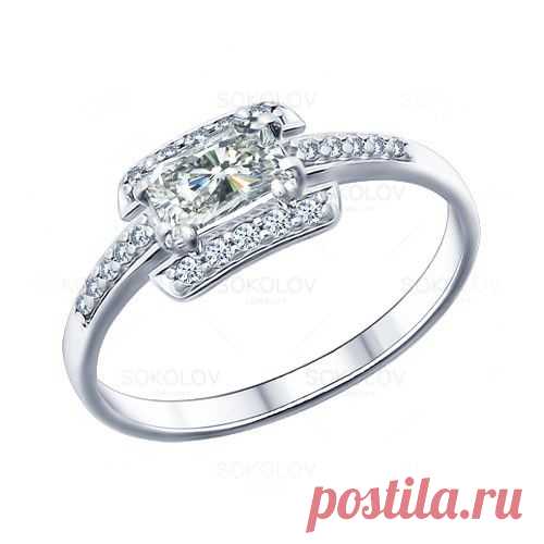 Кольцо из серебра с фианитами арт. 94011348
790 руб