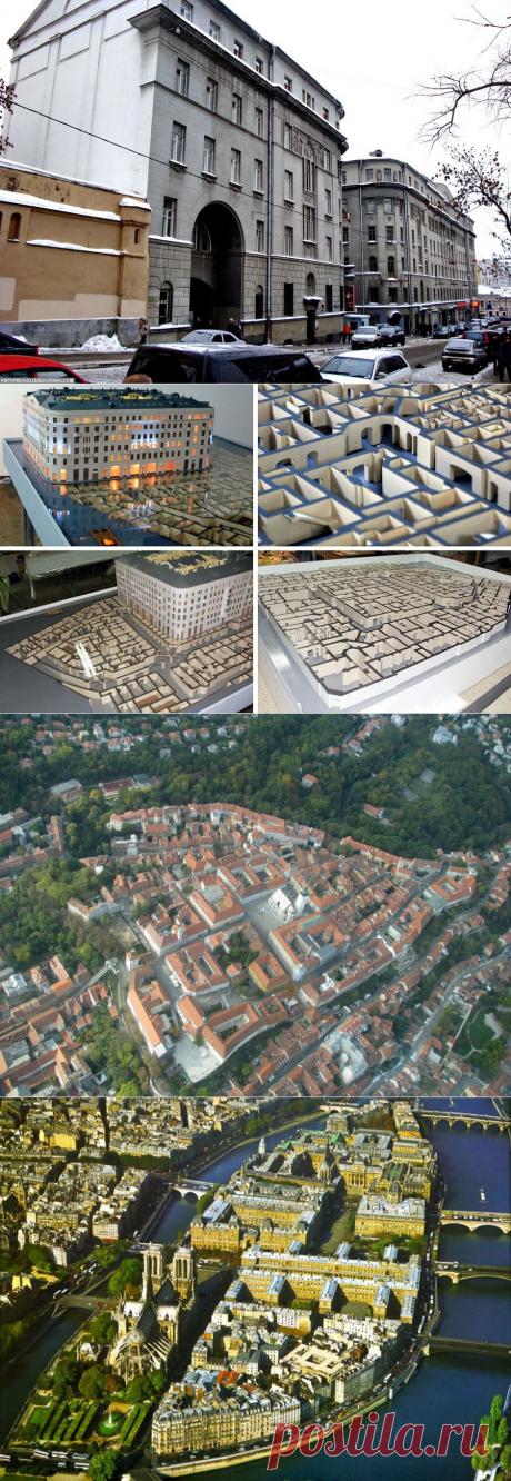 Древние кварталы Москвы. Ставшие подземными