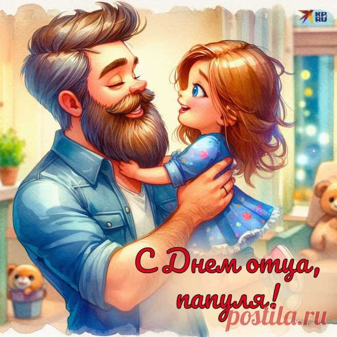 В День отца тебе желаю
Уваженья, счастья, сил,
Много радостных минуток
Каждый день чтоб приносил.