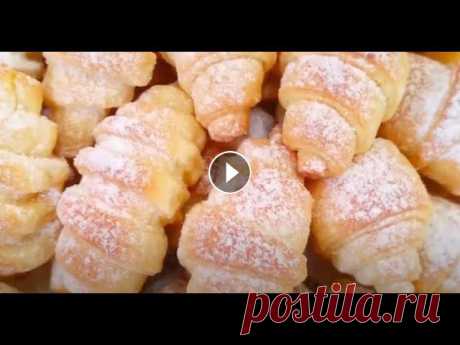 ТВОРОЖНЫЕ РОГАЛИКИ вкусная и простая выпечка к чаю ЛЕГКО ПРОСТО И ВКУСНО #творожные_рогалики #выпечка #творожная_выпечка Ингредиенты: 250 г муки в/с +10 г на подпыл (если творог очень влажный муки может уйти немного больше)...
