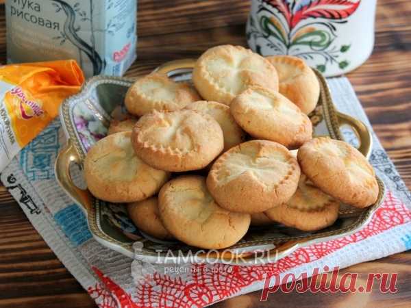 Печенье из рисовой и кукурузной муки — рецепт с фото Вариант простого песочного печенья без пшеничной муки.