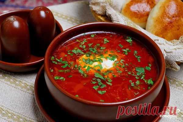 Борщ по-черниговски - пошаговый кулинарный рецепт на Повар.ру