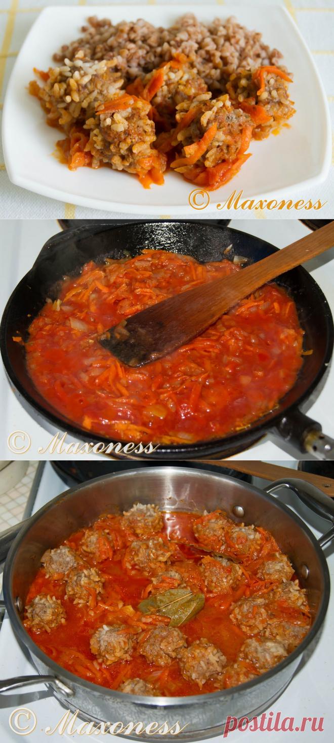 Ёжики с подливой