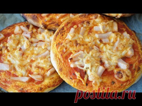 МИНИ ПИЦЦА быстро и просто/Children's mini pizza
