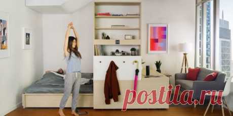 A Super Space Saving Solution for Small Apartments: Interior Design Ideas - melisa414@gmail.com - Gmail
