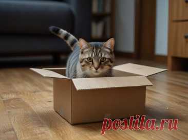 4 причины по которым домашние кошки так обожают картонные коробки / Оффтопик / iXBT Live