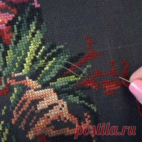 Вышиваем крестики аккуратно | Креаликум
