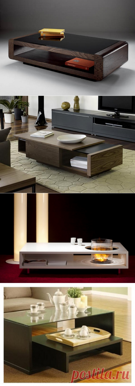 6 smart coffee tables for your living room - Revedecor