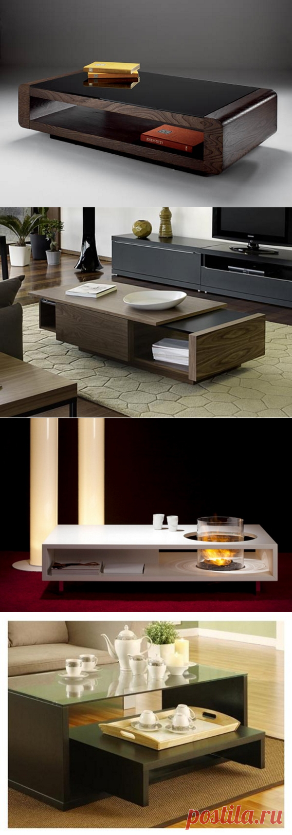 6 smart coffee tables for your living room - Revedecor