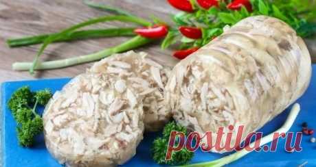 РУЛЕТ ИЗ КУРЯТИНЫ (В БУТЫЛКЕ)