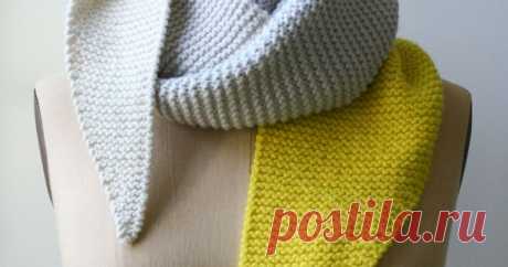 Color Tipped Scarf