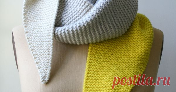 Color Tipped Scarf