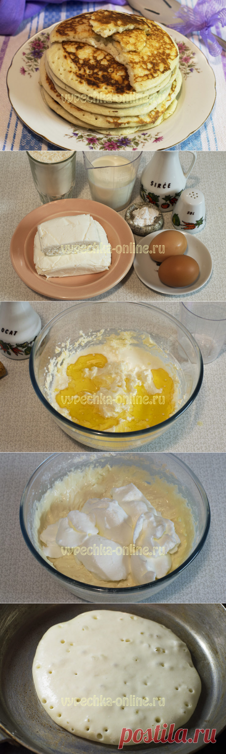 Творожные панкейки