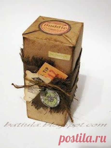 Как упаковать подарок для мужчины.