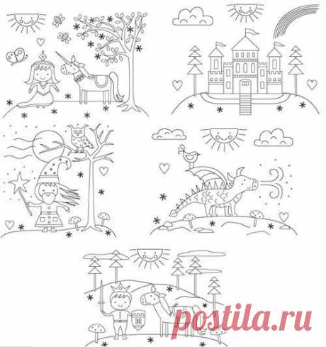 Fairy Tale Embroidery Collection
