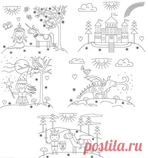 Fairy Tale Embroidery Collection