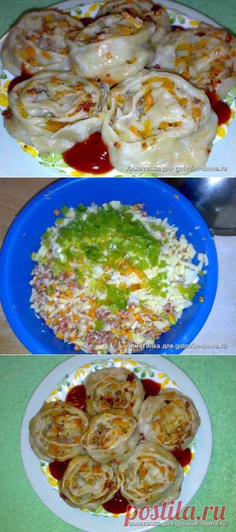 Оромо (мясо-овощной рулет на пару) • Рецепты для пароварки