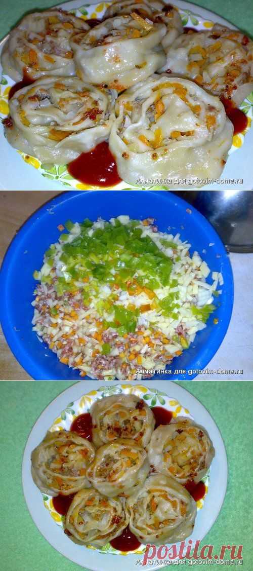 Оромо (мясо-овощной рулет на пару) • Рецепты для пароварки