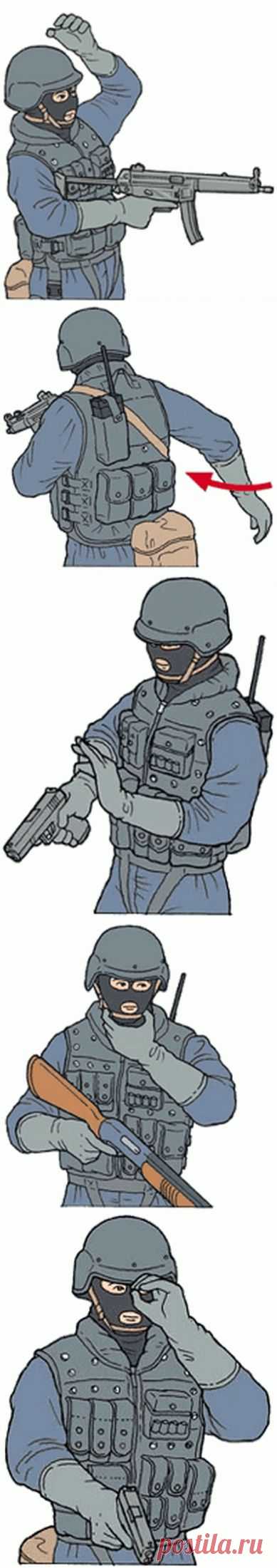Язык жестов спецназа | Сайга 12.ru