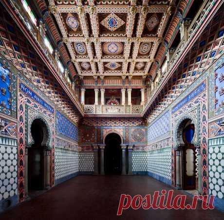 Дворцы и замки Италии: Саммеццано (Castello di Sammezzano) | ИнфоГлаз