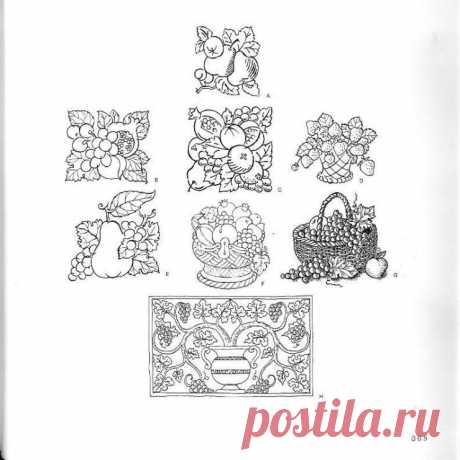 Точечная роспись. Трафареты