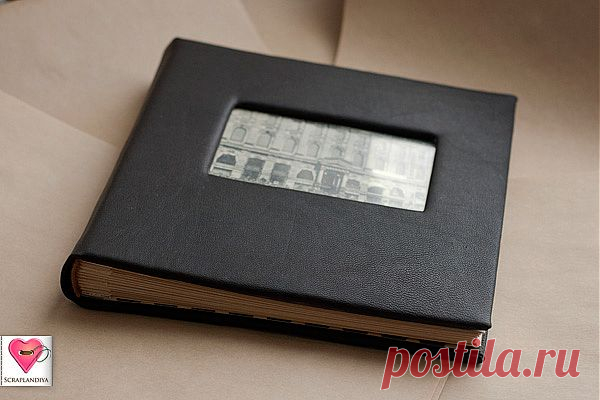 Альбом в переплете на лентах | Журнал