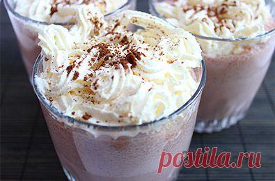 Рецепт: Шоколадно-банановый коктейль в домашних условиях - пошаговый фото рецепт приготовления