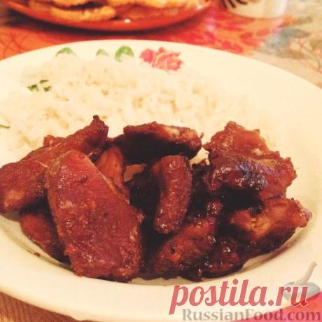 Рецепт: Мясо по-китайски на RussianFood.com